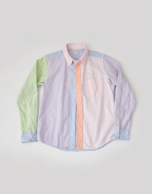 ほぼ日コラボパッチワークシャツ